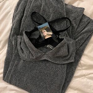 PLAYBOY collab with Coco De Mar exclusive 2019 bra and pants set nwt